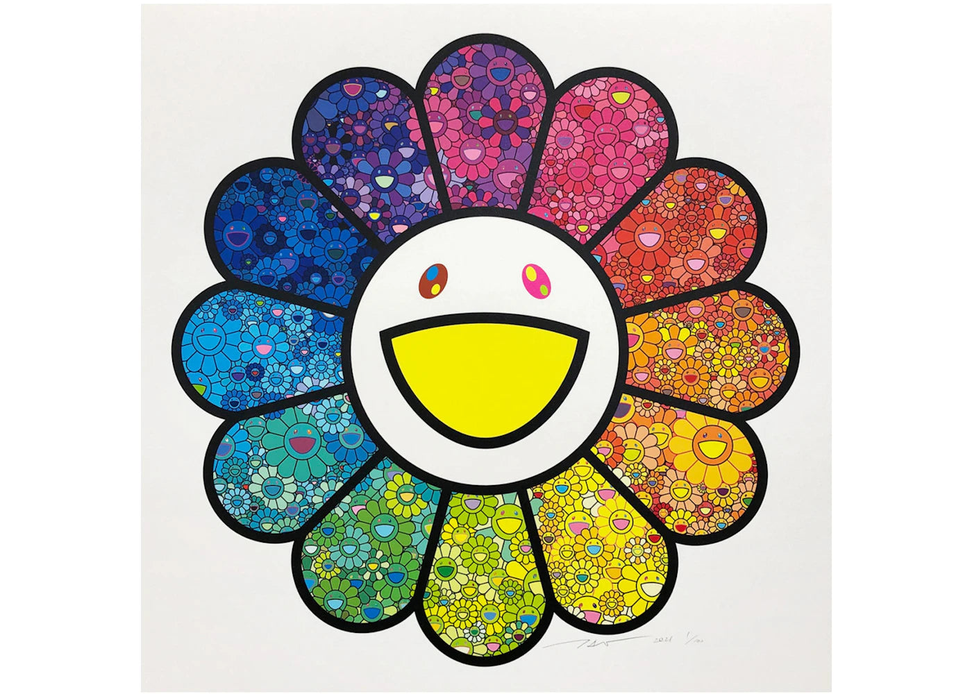 Takashi Murakami Flower Forest Print (Signed, Edition of 100)