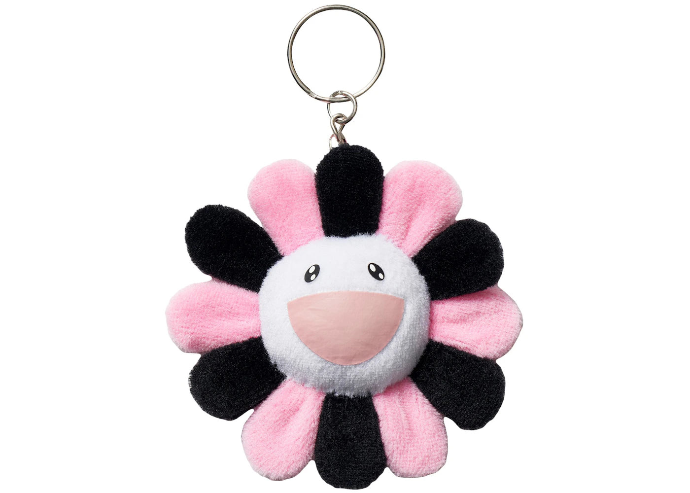 Takashi Murakami Flower Keychain Pink/Black