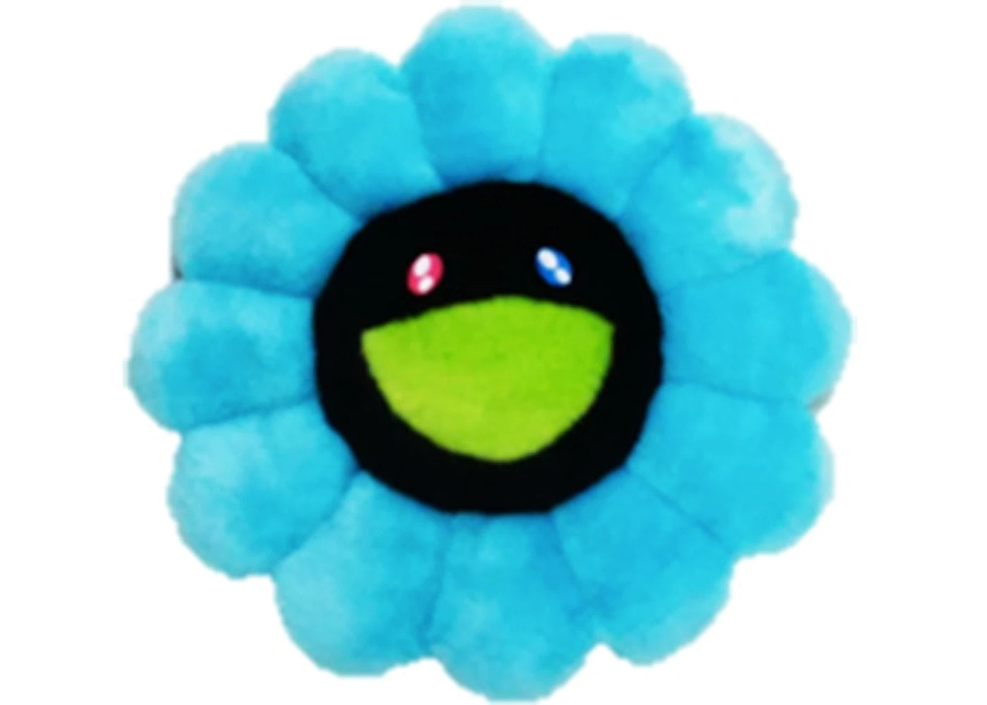 Takashi Murakami Flower Plush 30CM Turquoise/Black