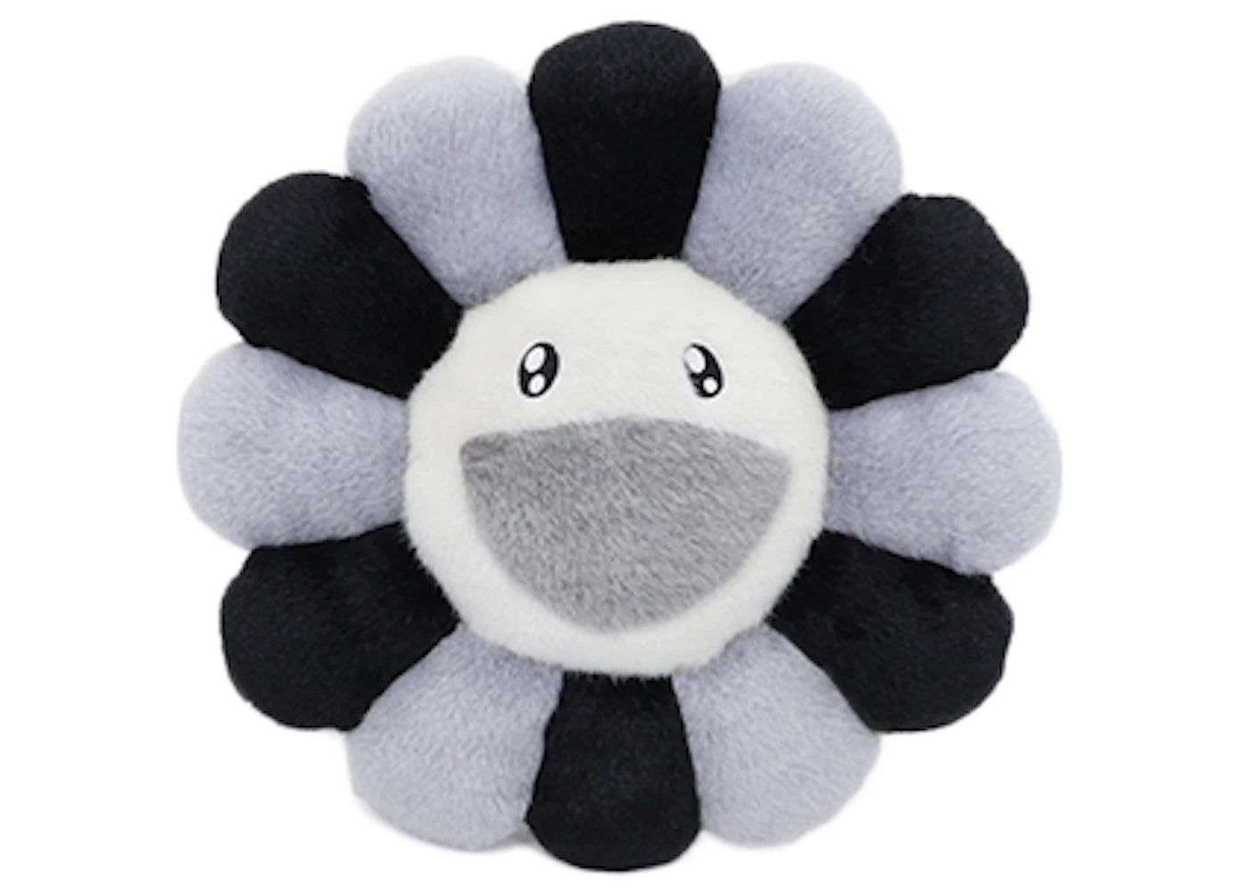 Takashi Murakami Flower Plush 30CM Black/Grey/White