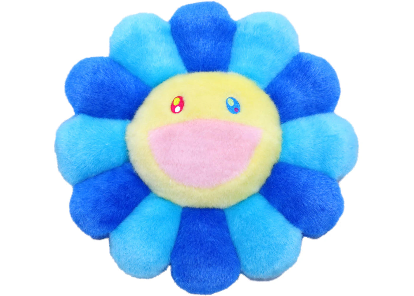 Takashi Murakami Flower Plush 30CM Blue/Turquoise/Yellow