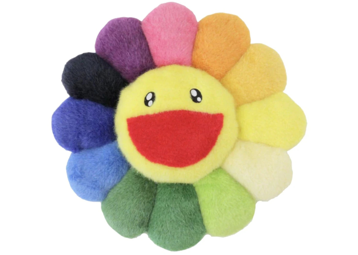 Takashi Murakami Flower Plush 30CM Rainbow/Yellow