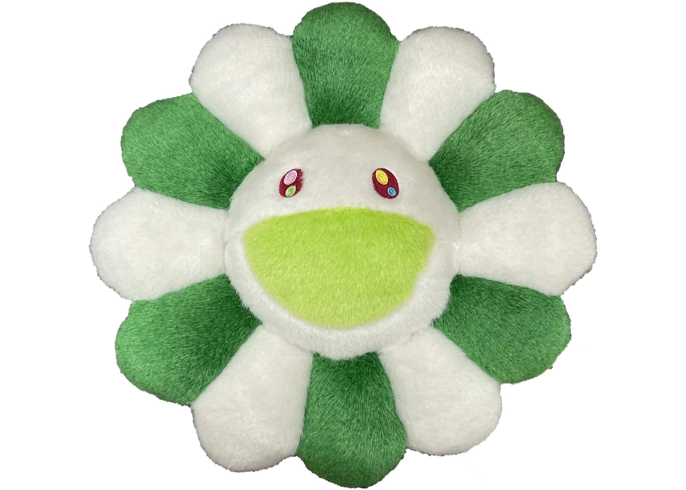 Takashi Murakami Flower Plush 30CM White/Green