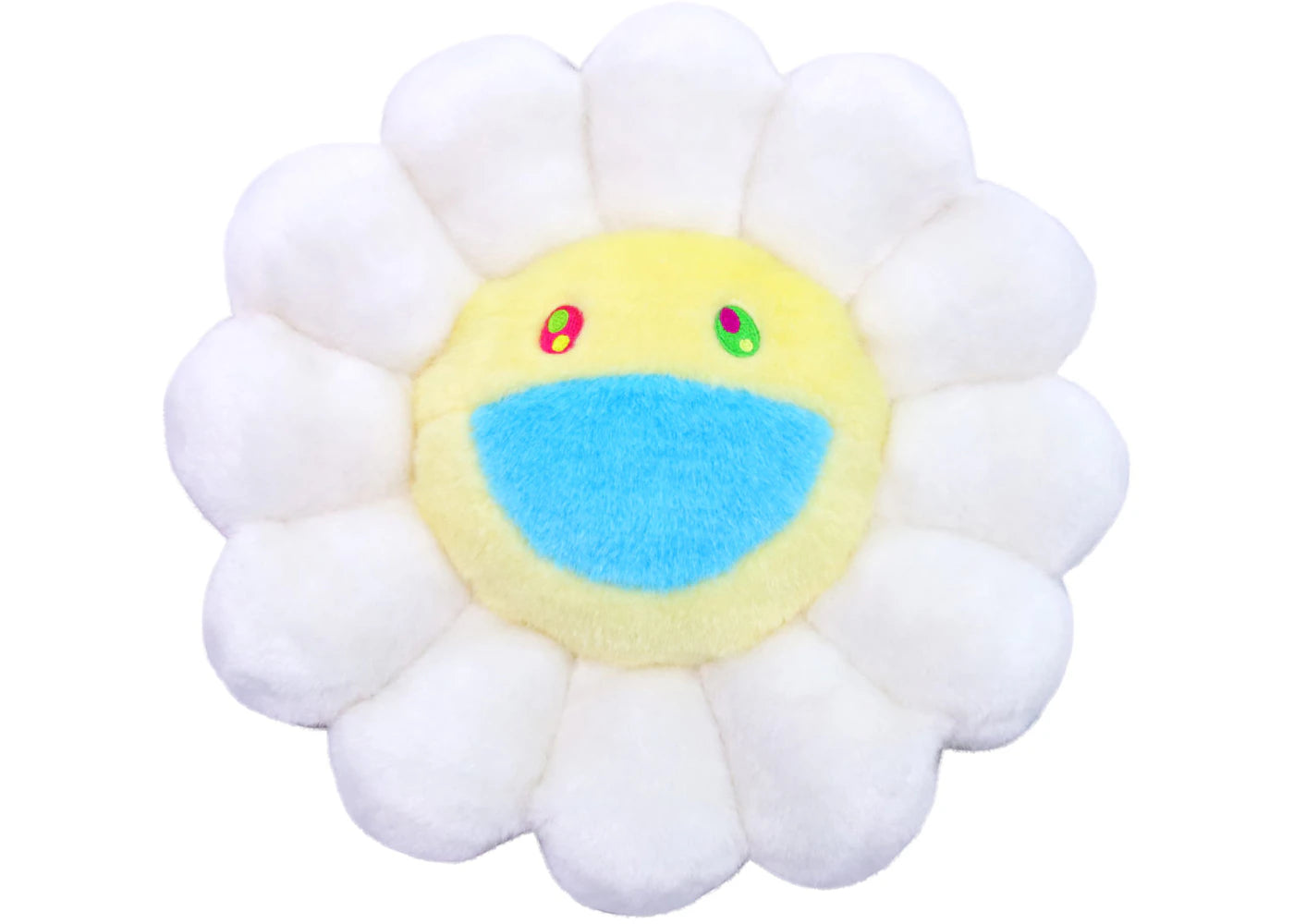 Takashi Murakami Flower Plush 30CM White/Yellow