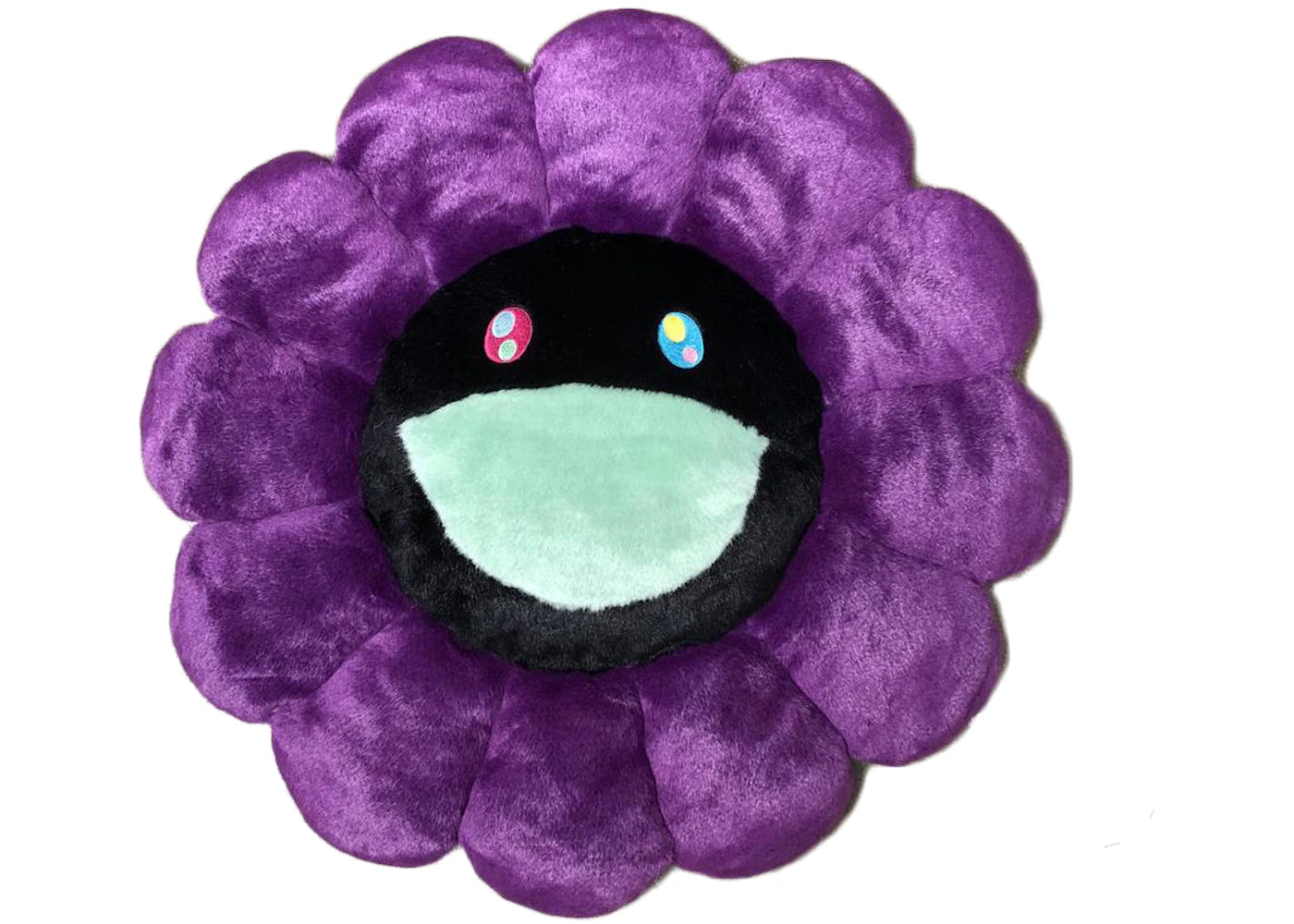 Takashi Murakami Flower Plush 60CM Purple/Black