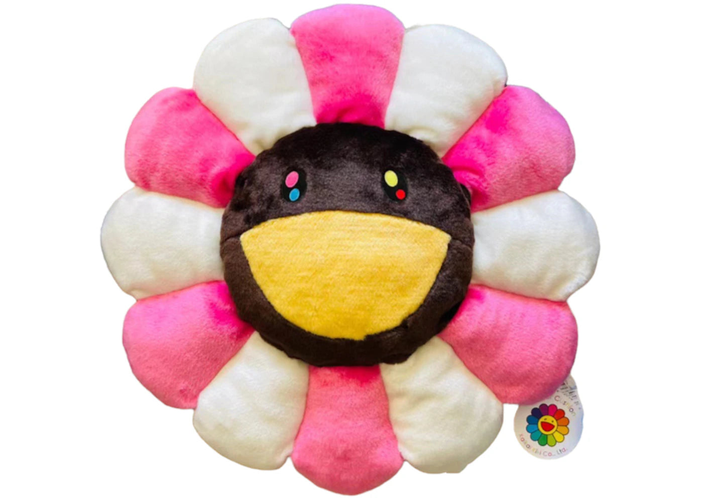 Takashi Murakami Flower Plush 60CM White/Pink/Brown-Yellow