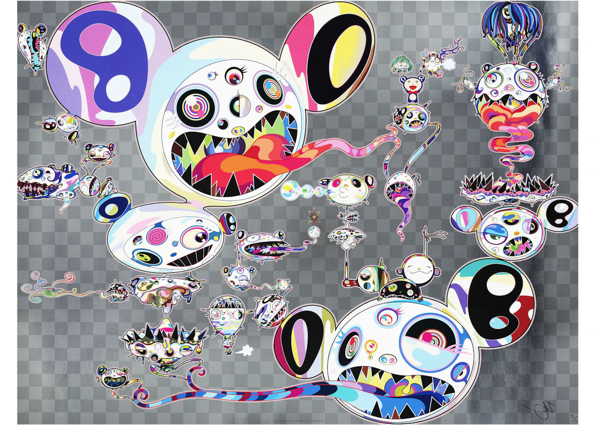 Takashi Murakami Hands Clasped Print (Signed, Edition of 300)
