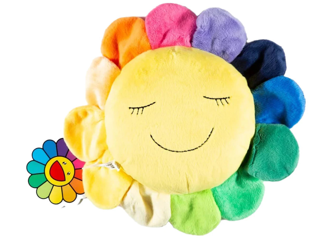 Takashi Murakami Kutakuta Flower Plush Mini Rainbow