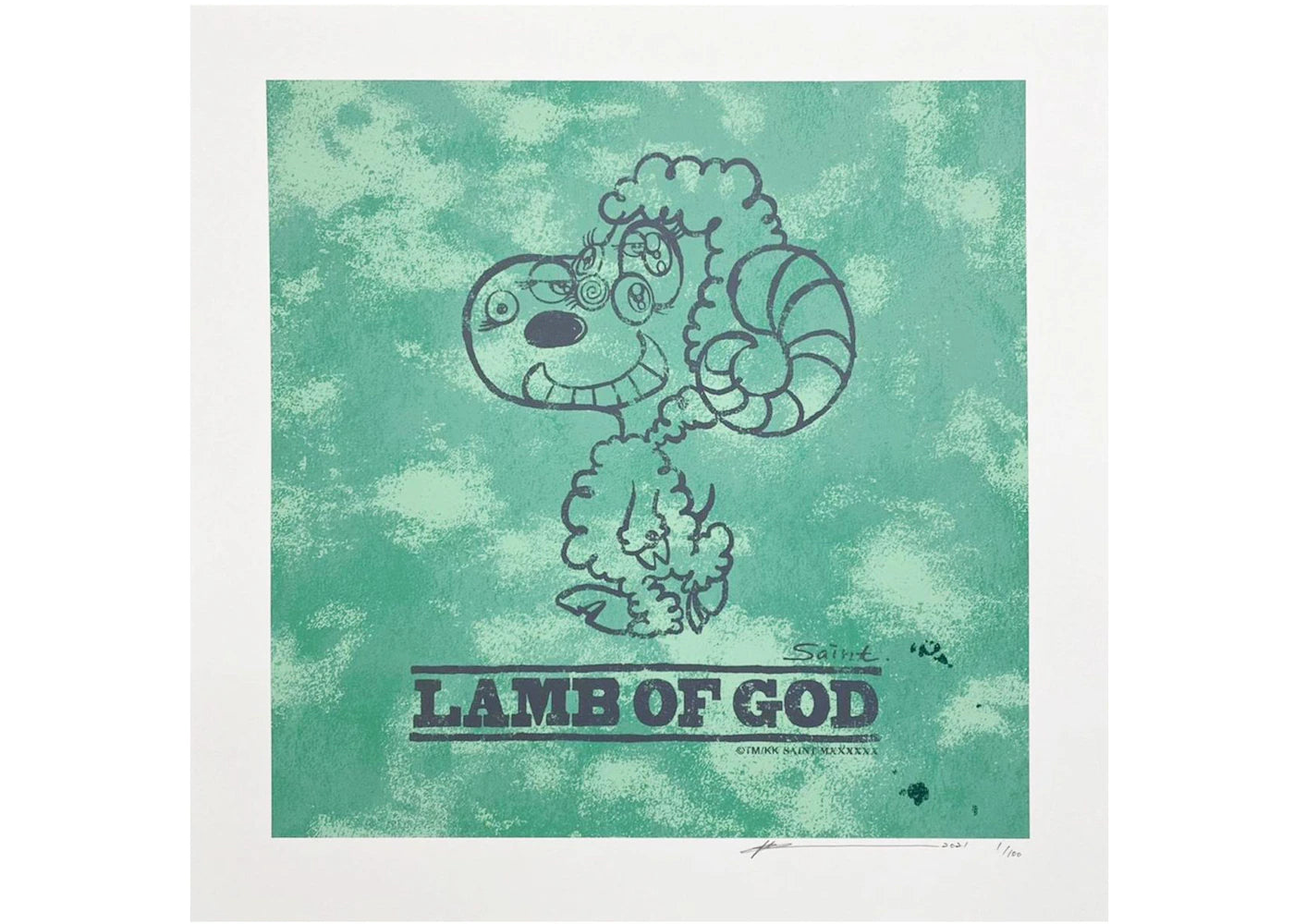 Takashi Murakami Lamb of God Print (Signed, Edition of 100)