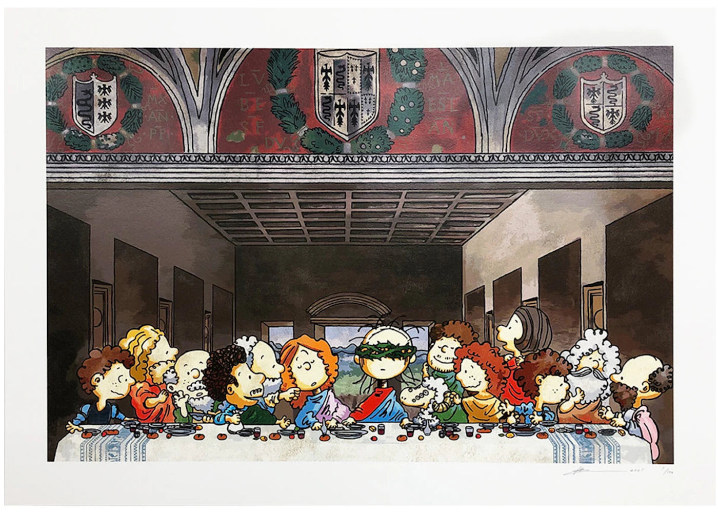 Takashi Murakami Last Supper Print (Signed, Edition of 100)