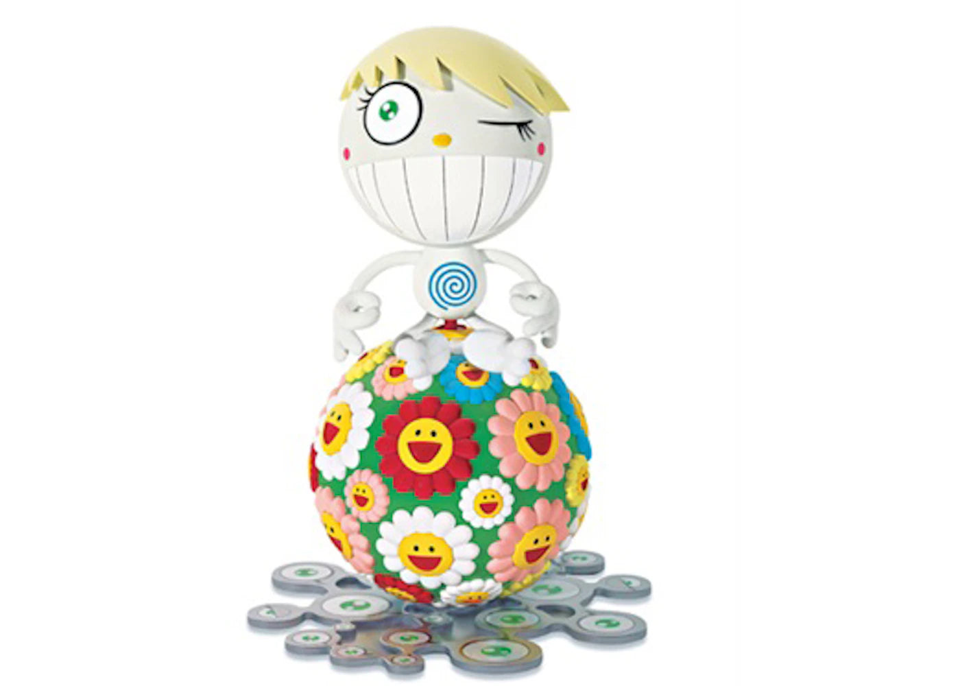 Takashi Murakami Mister Wink Cosmos Ball Figure