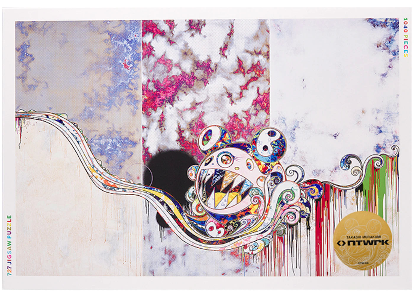 Takashi Murakami NTWRK Exclusive TM/KK 727 Jigsaw Puzzle (1,040 Pieces)