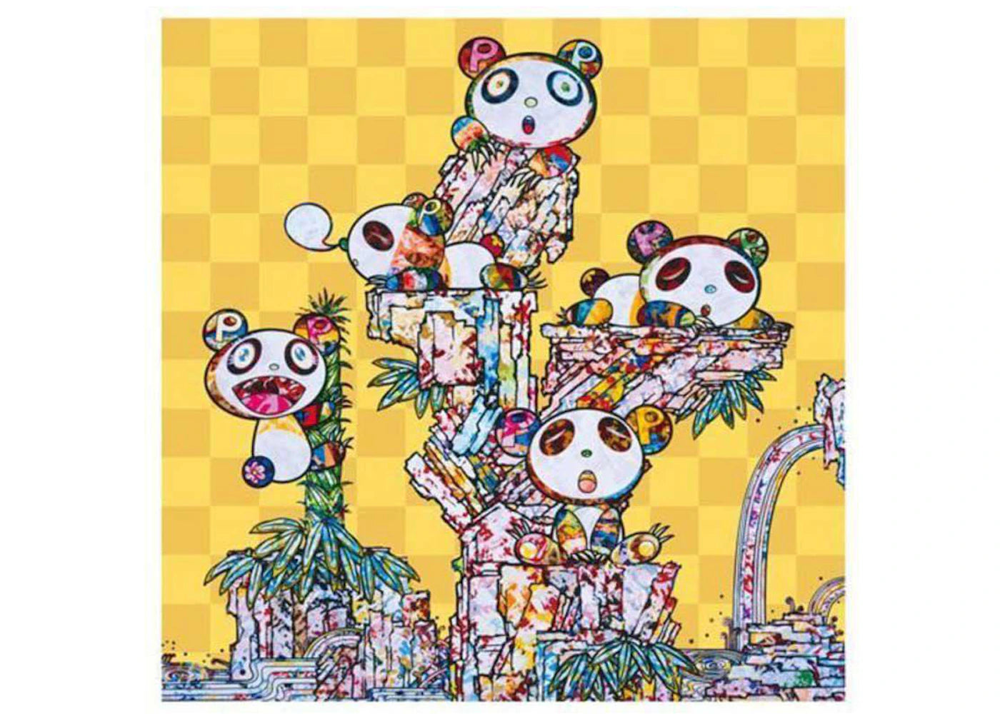 Takashi Murakami Panda Cubs Panda Cubs Print (Signed, Edition of 300)