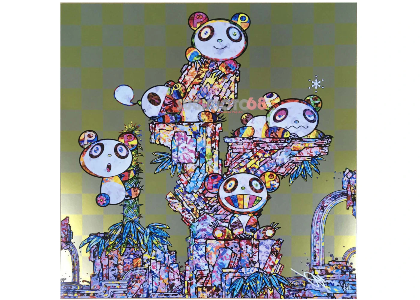 Takashi Murakami Pandas Panda Cubs Pandas Print (Signed, Edition of 300)