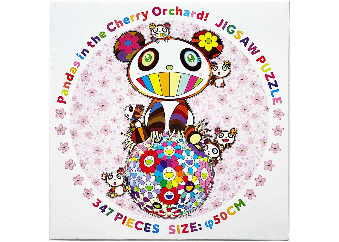 Takashi Murakami Pandas in the Cherry Orchard! Jigsaw Puzzle (347 Pieces) Multi