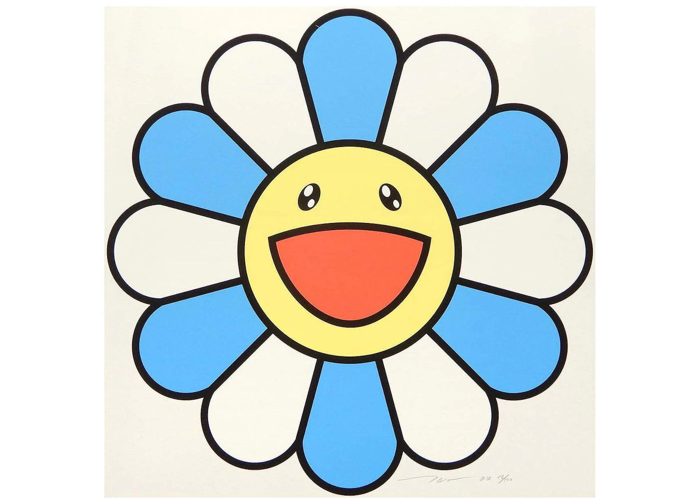 Takashi Murakami Sea Breeze Flower Print (Signed, Edition of 100)