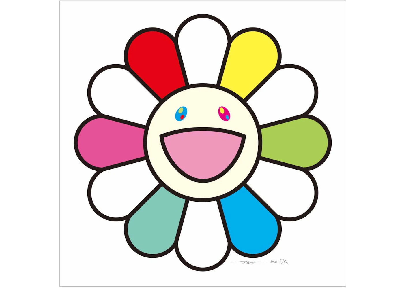 Takashi Murakami Smiley Days with Ms. Flower to You! Print (Signed, Edition of 100)