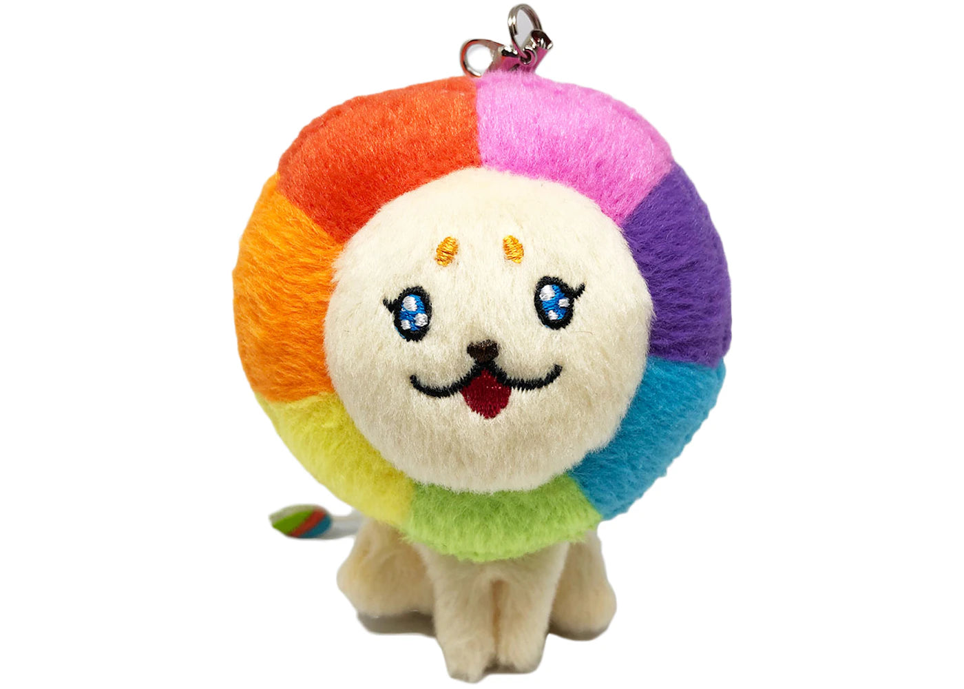 Takashi Murakami Yume Lion Mini Keychain Rainbow