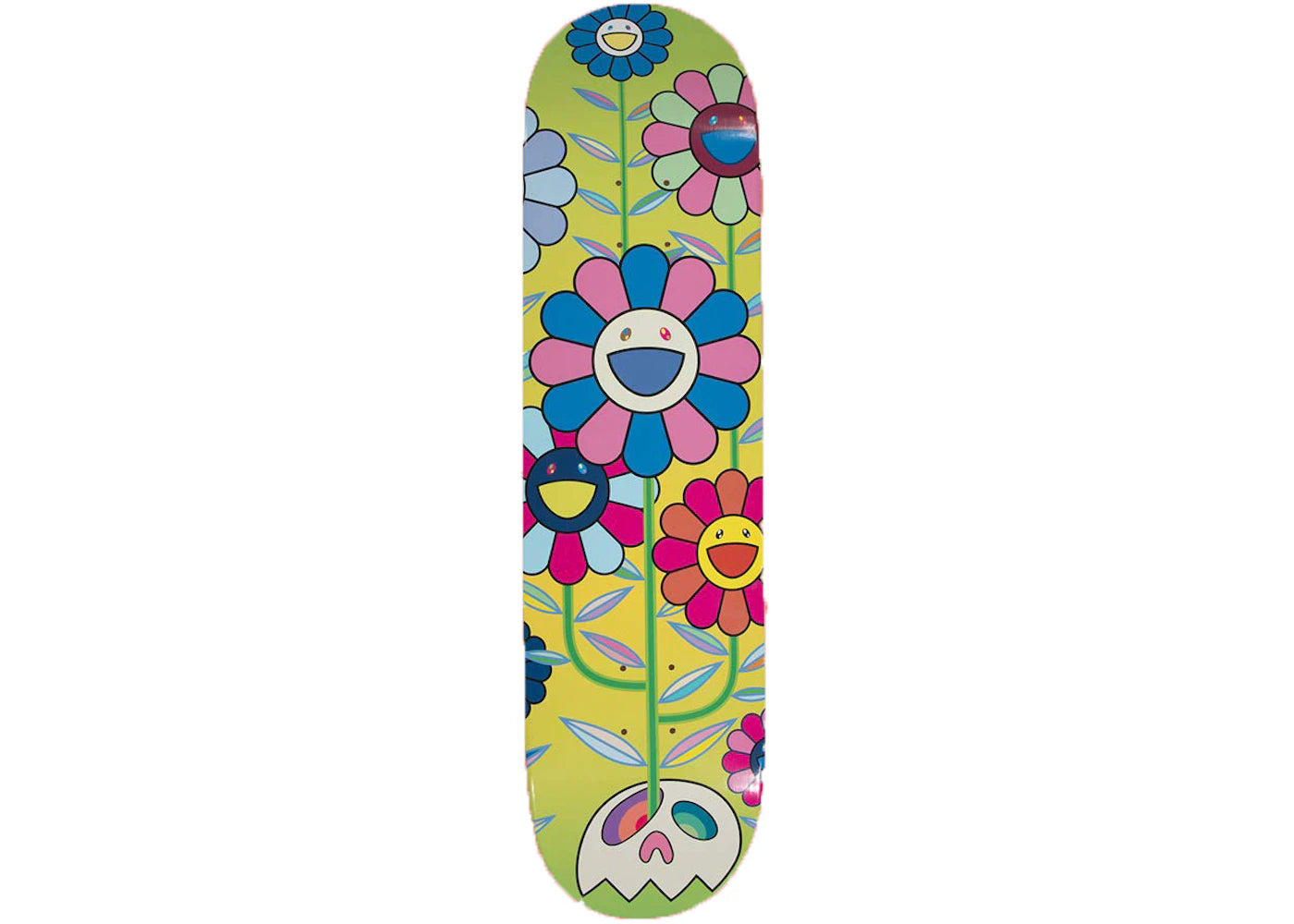 Takashi Murakami x ComplexCon Flower Cluster Skateboard Deck Multicolor