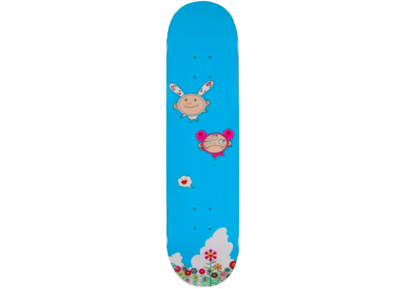 Takashi Murakami Kai Kai Ki Ki Skateboard Deck Blue