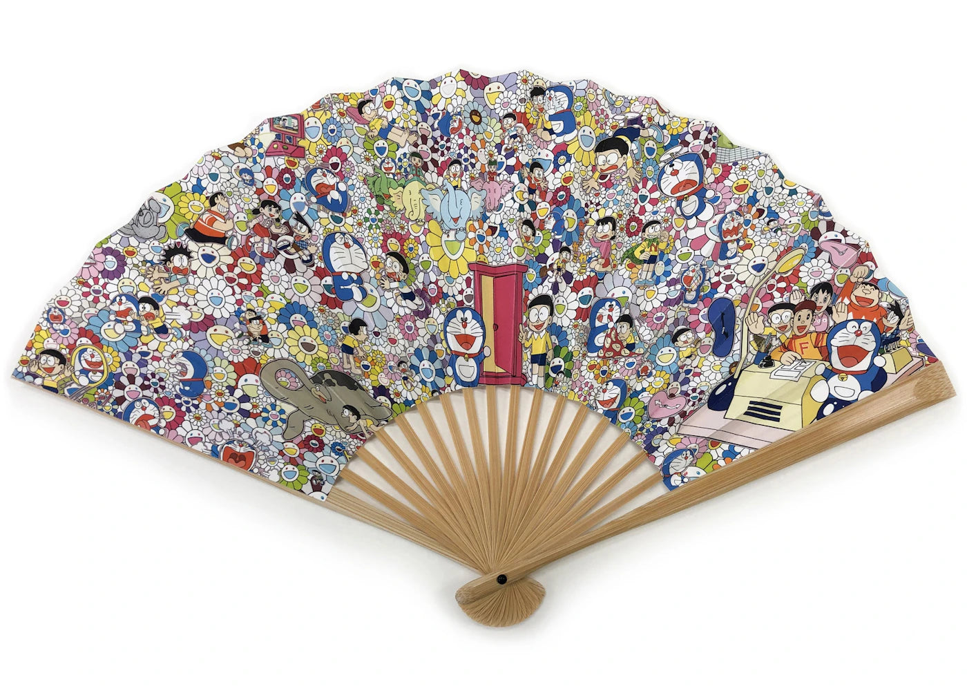 Takashi Murakami x Doraemon Folding Fan