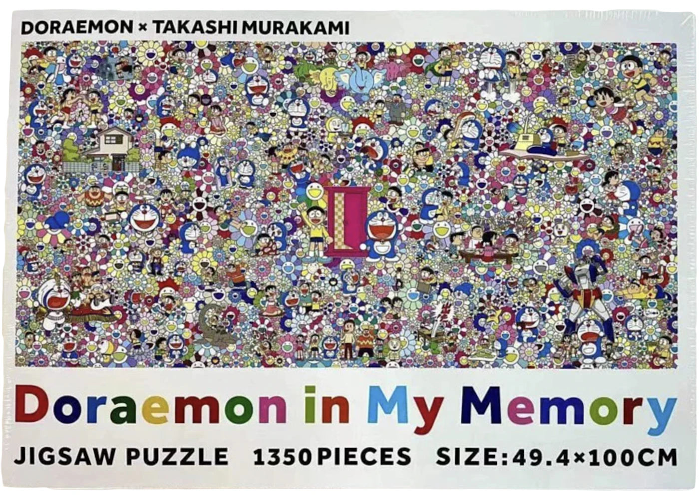 Takashi Murakami x Doraemon in My Memory Jigsaw Puzzle (1,350 Pieces)