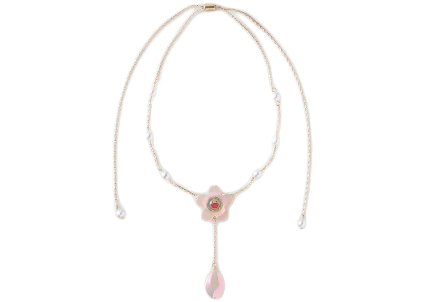 Takashi Murakami x Liquem Cherry Blossom Sakura Choker Necklace