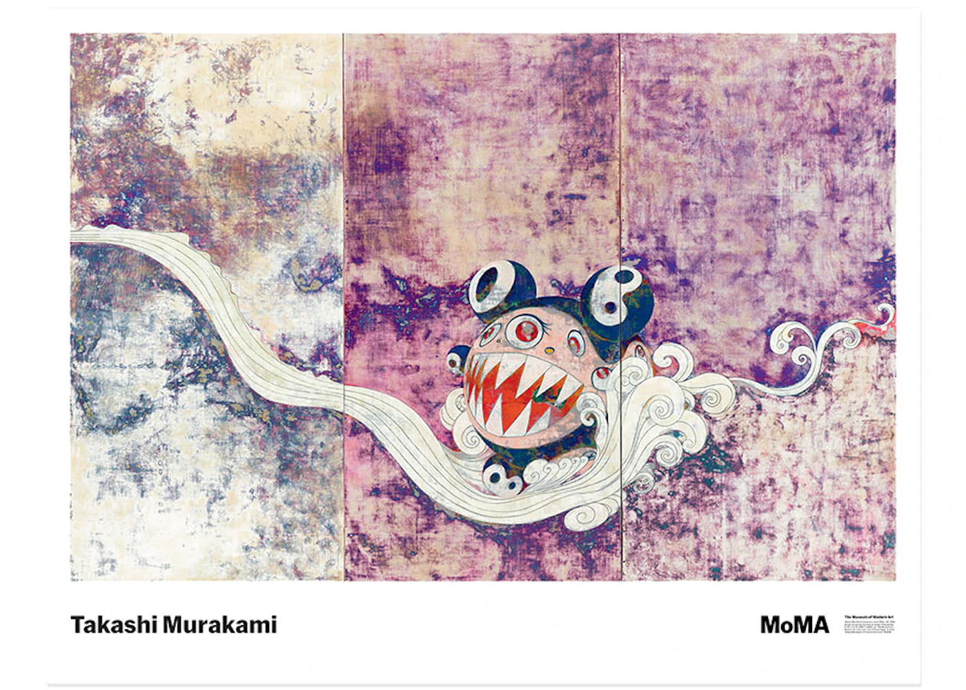 Takashi Murakami x MoMA 727 Poster Multi