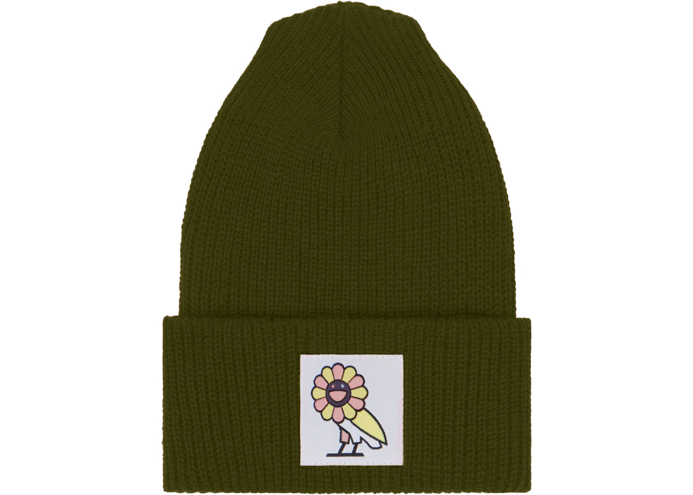 Takashi Murakami x OVO Watch Cap Military Green