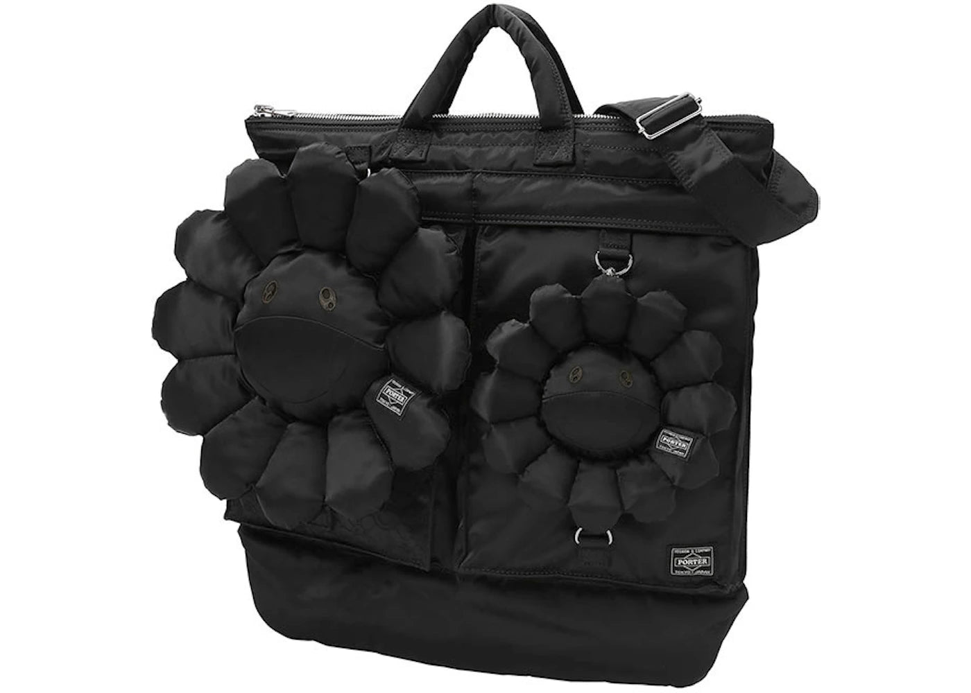 Takashi Murakami x Porter 2way Helmet Bag Black