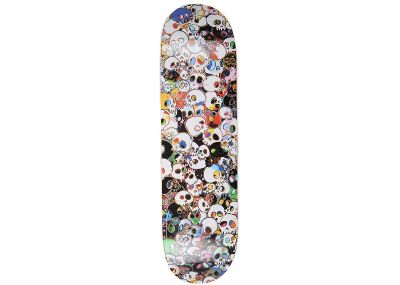 Takashi Murakami x Vans Vault Skulls Skateboard Deck Multi