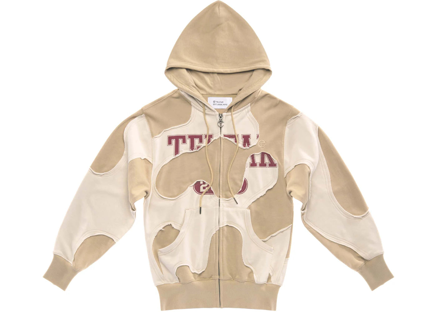 Telfar Camo Hoodie Khaki