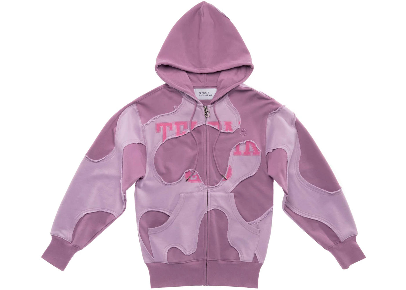 Telfar Camo Hoodie Lavender