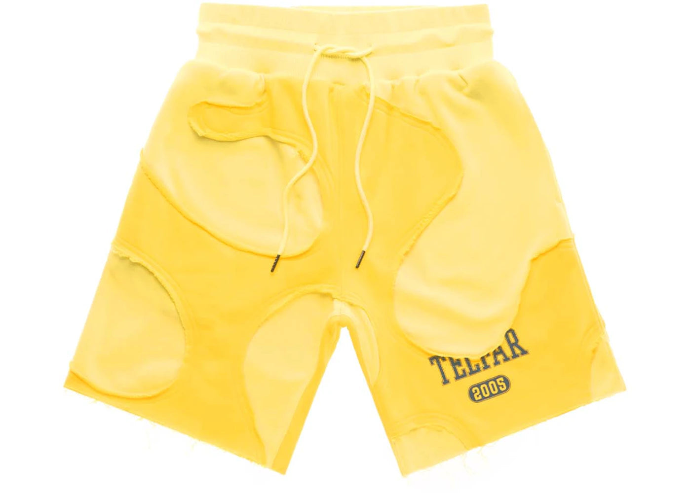 Telfar Camo Sweatshort Yellow