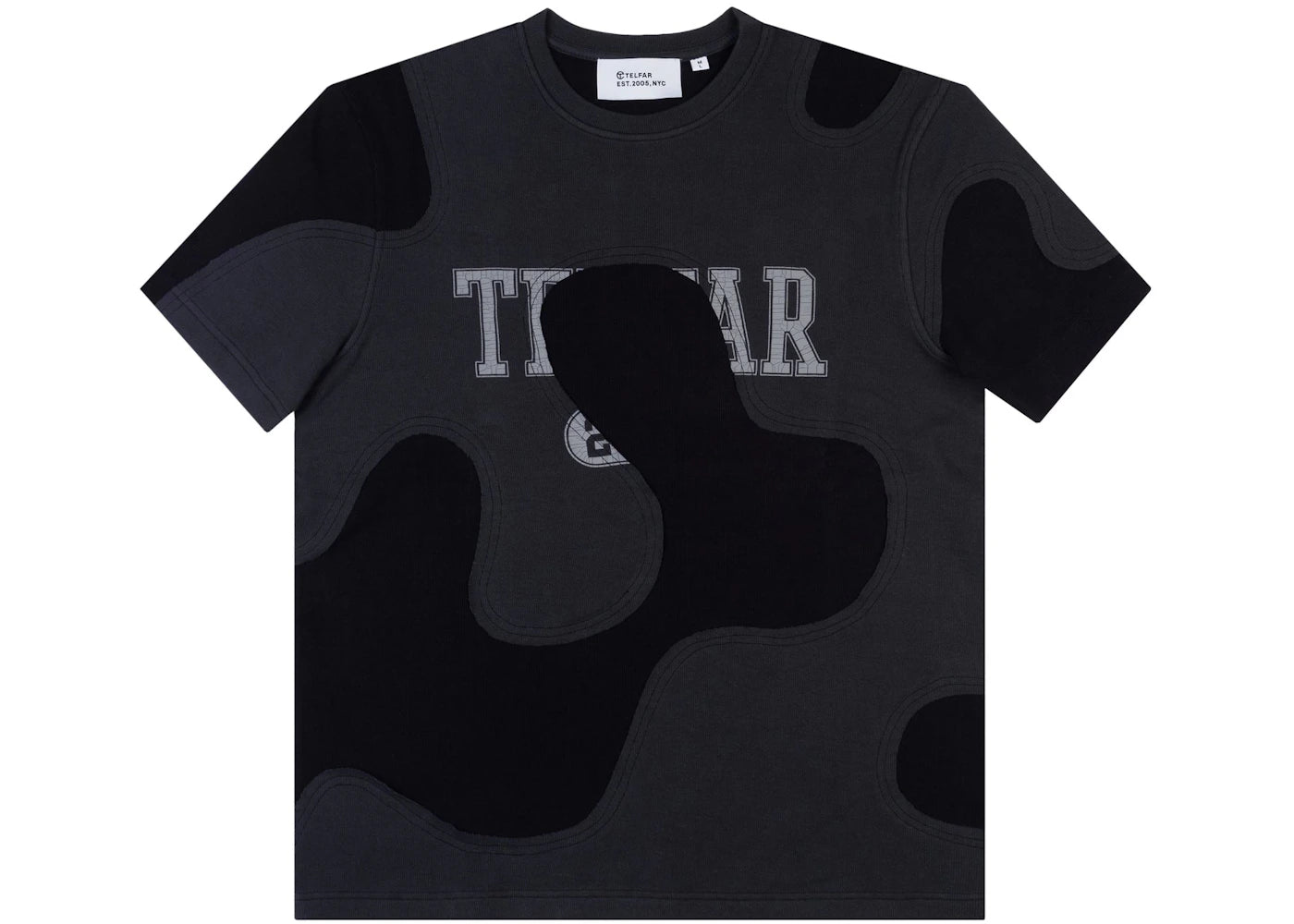 Telfar Camo T-shirt Black/Off-Black