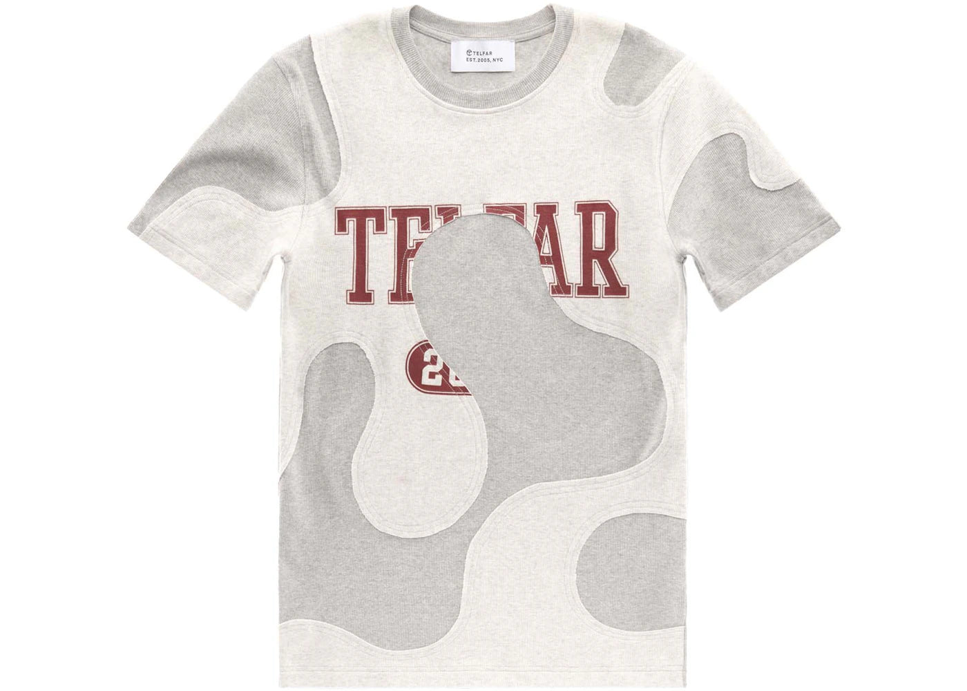 Telfar Camo T-shirt Heather Grey