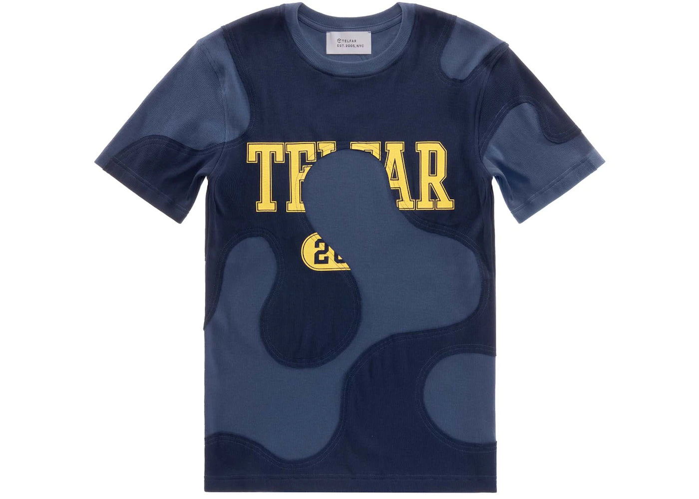 Telfar Camo T-shirt Navy