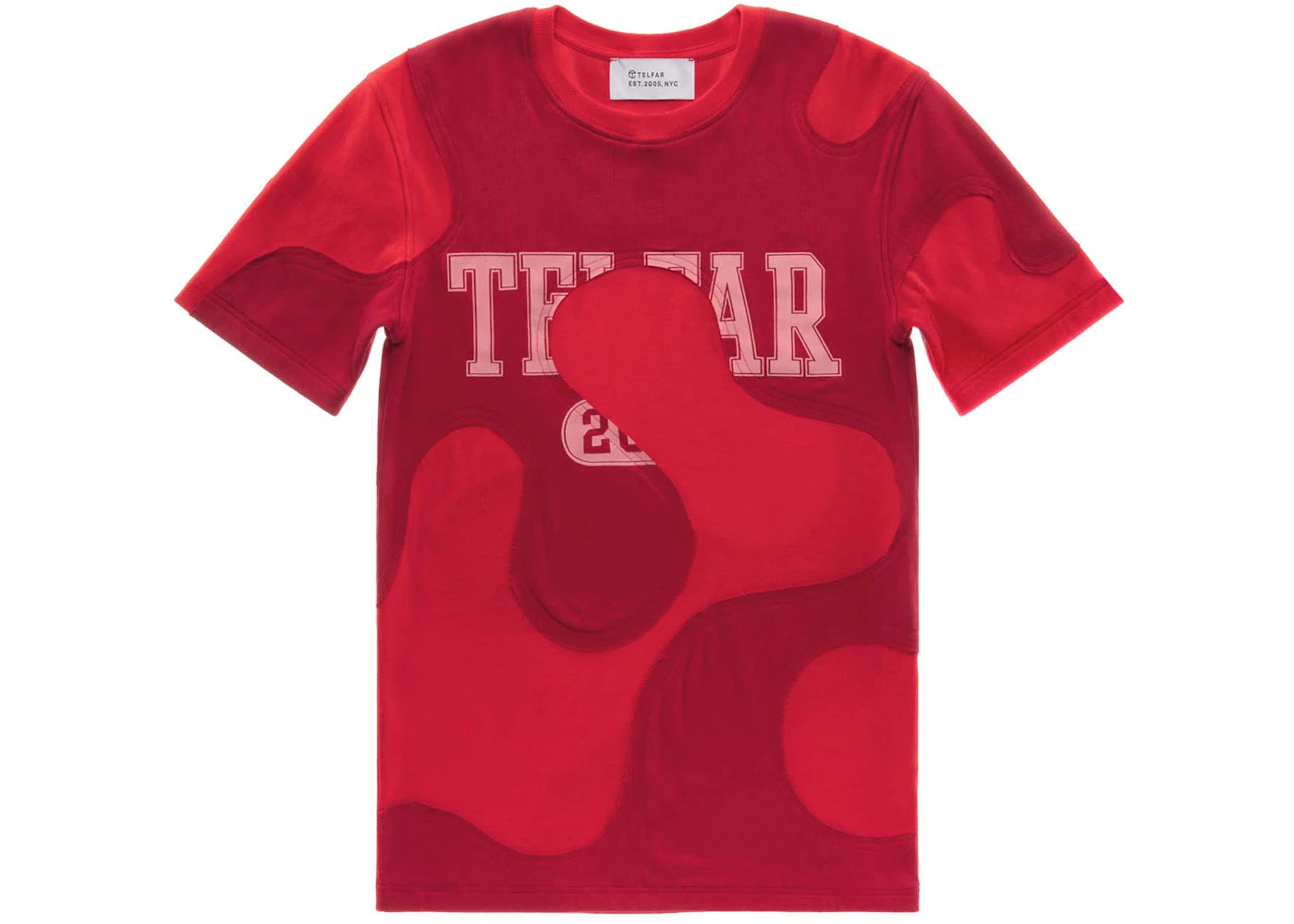 Telfar Camo T-shirt Red
