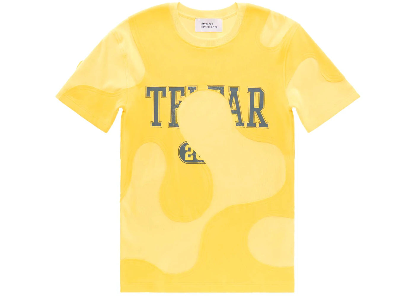 Telfar Camo T-shirt Yellow