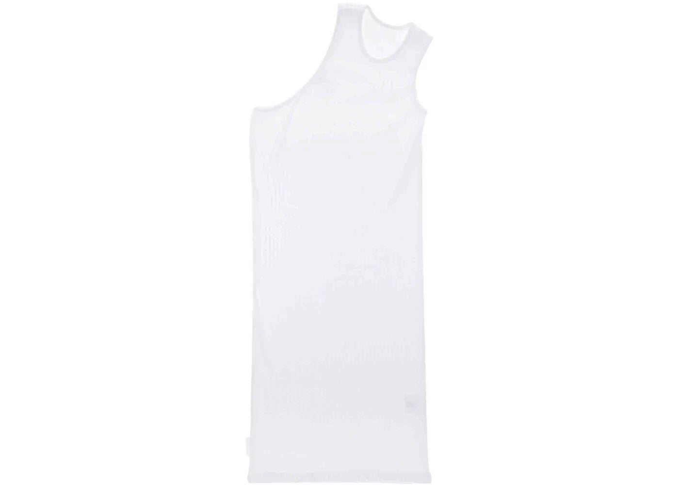 Telfar Half Tank Tunic White