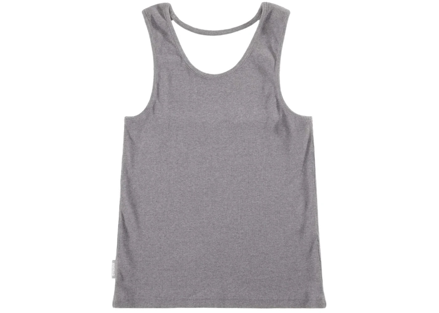 Telfar Halter Tank Top Heather Grey