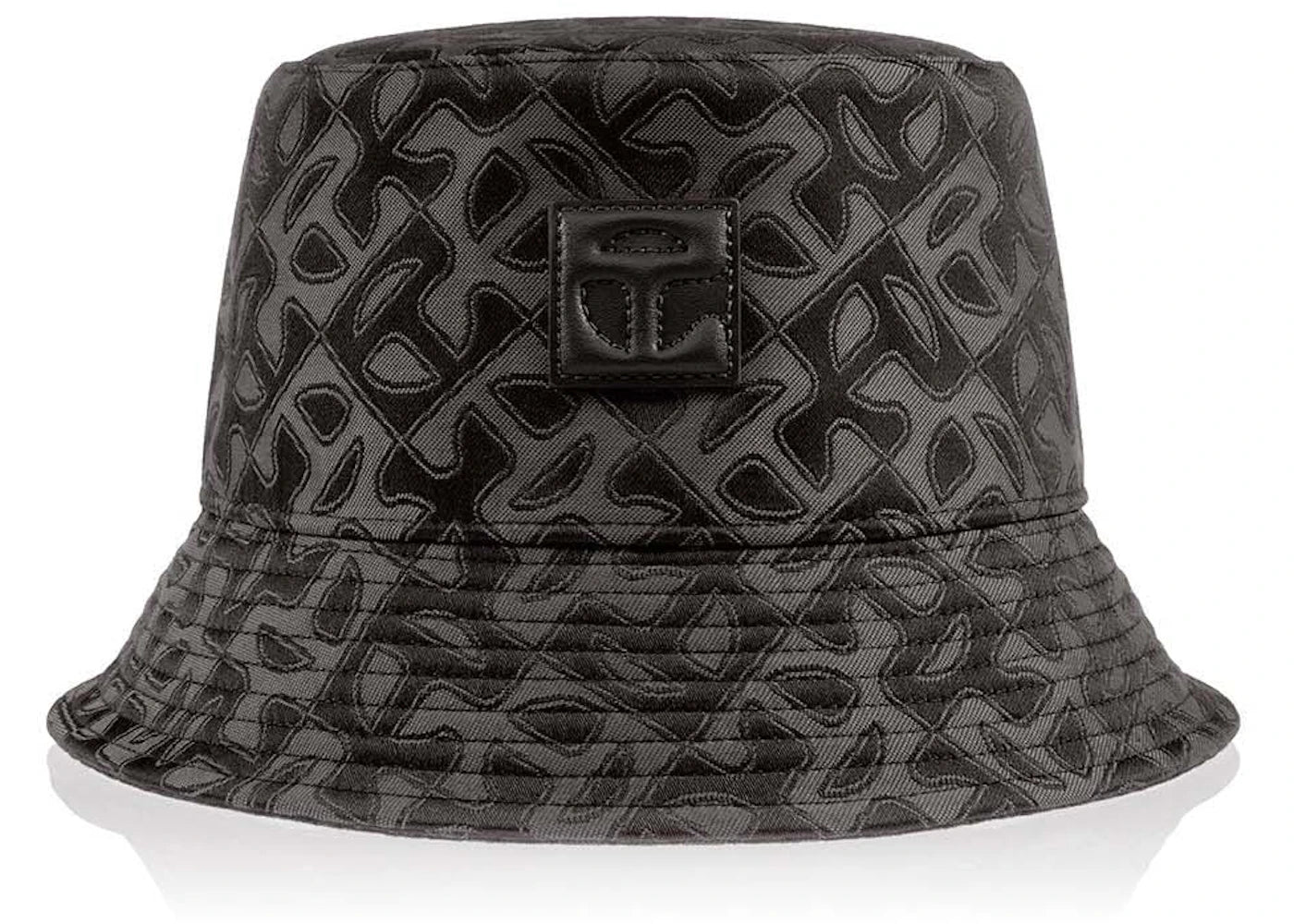 Telfar Jacquard Bucket Hat Black Monogram