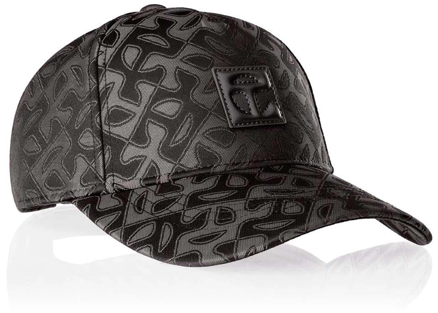 Telfar Jacquard Logo Hat Black Monogram