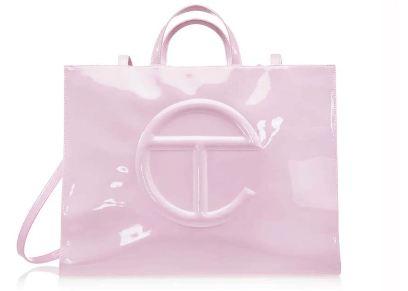 Telfar Large Shopping Bag Bubblegum Patent