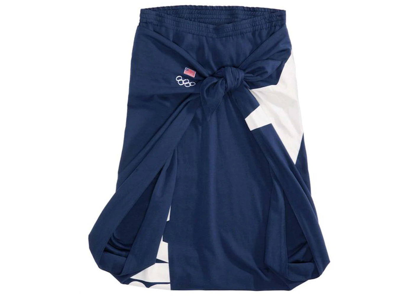 Telfar Liberia Wrap Short Navy