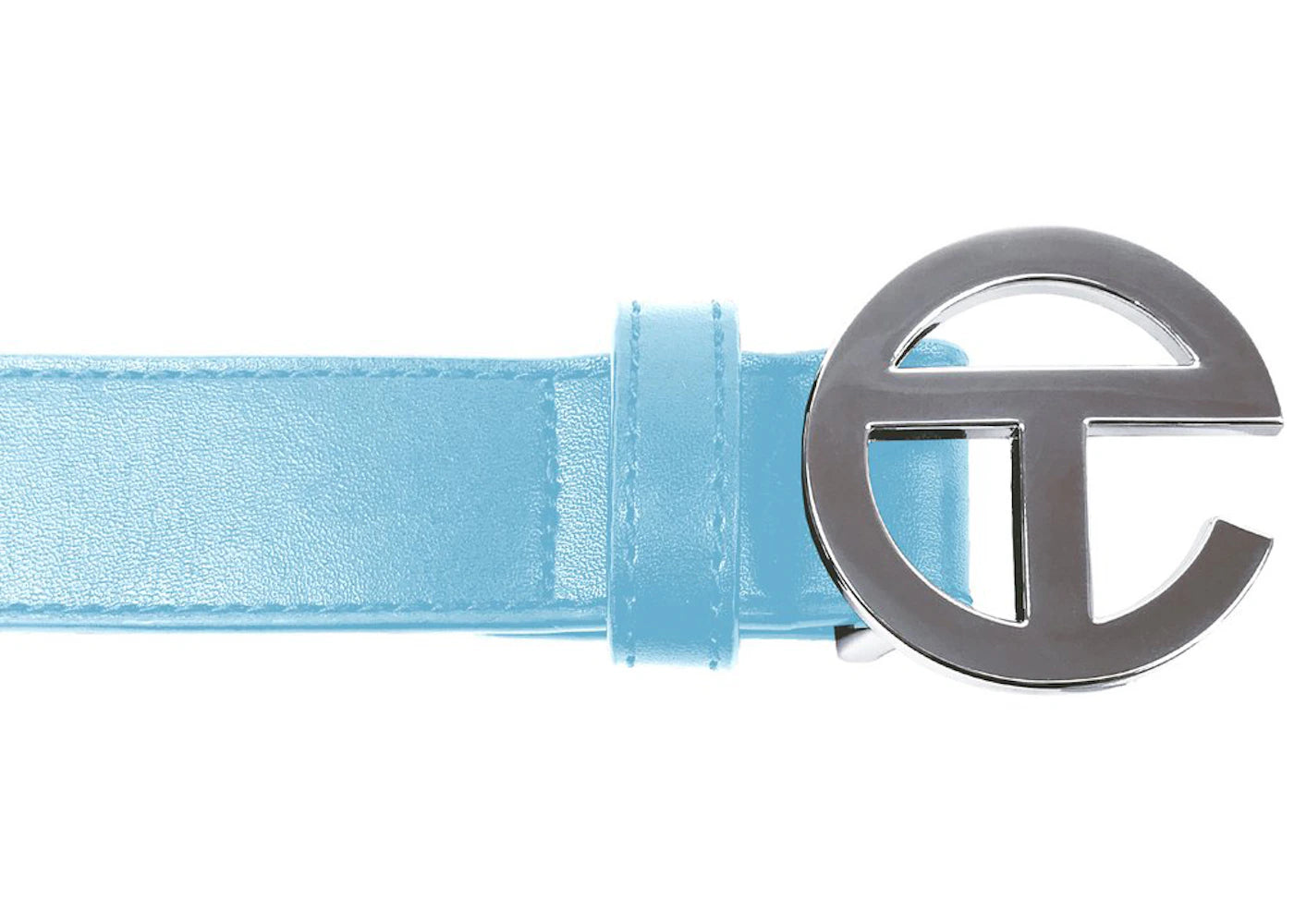 Telfar Logo Belt Pool Blue