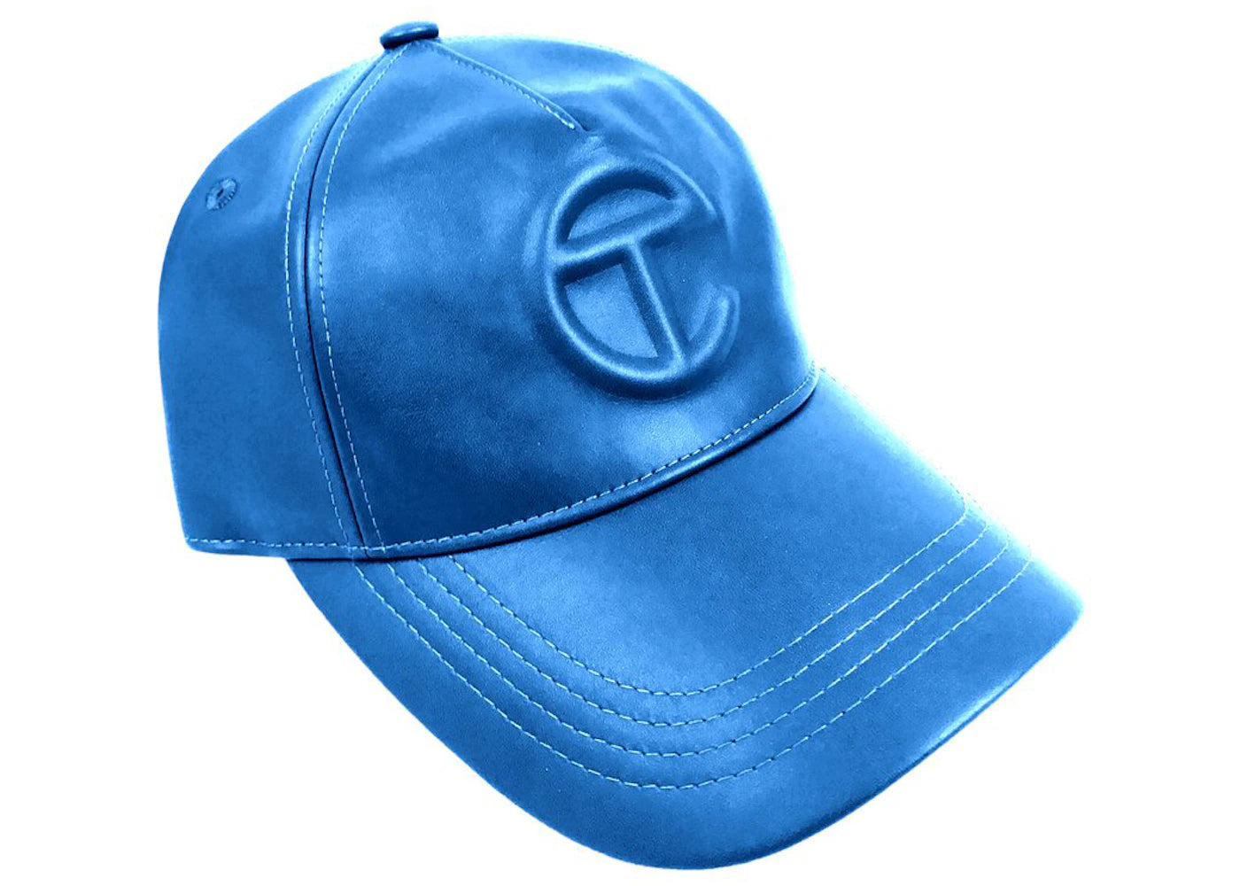 Telfar Logo Embossed Hat Cobalt