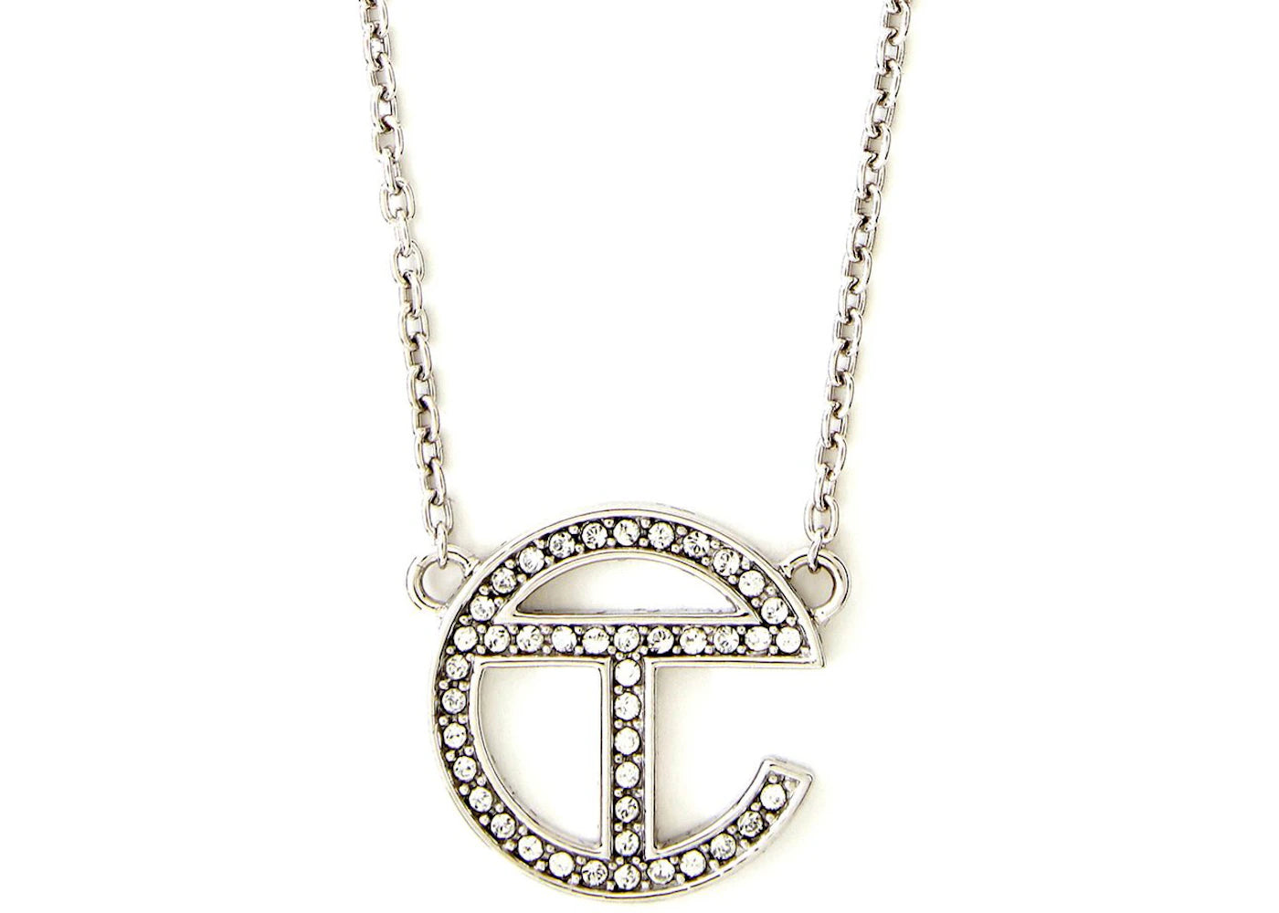 Telfar Logo Pendant Silver