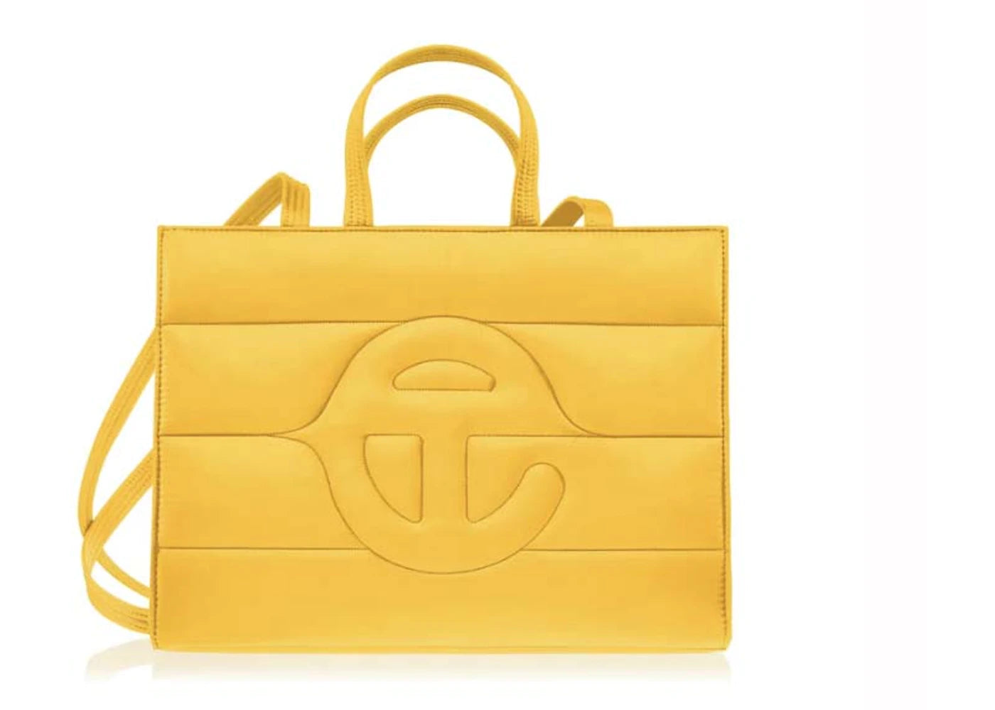 Telfar Medium Puff Shopping Bag Yellow