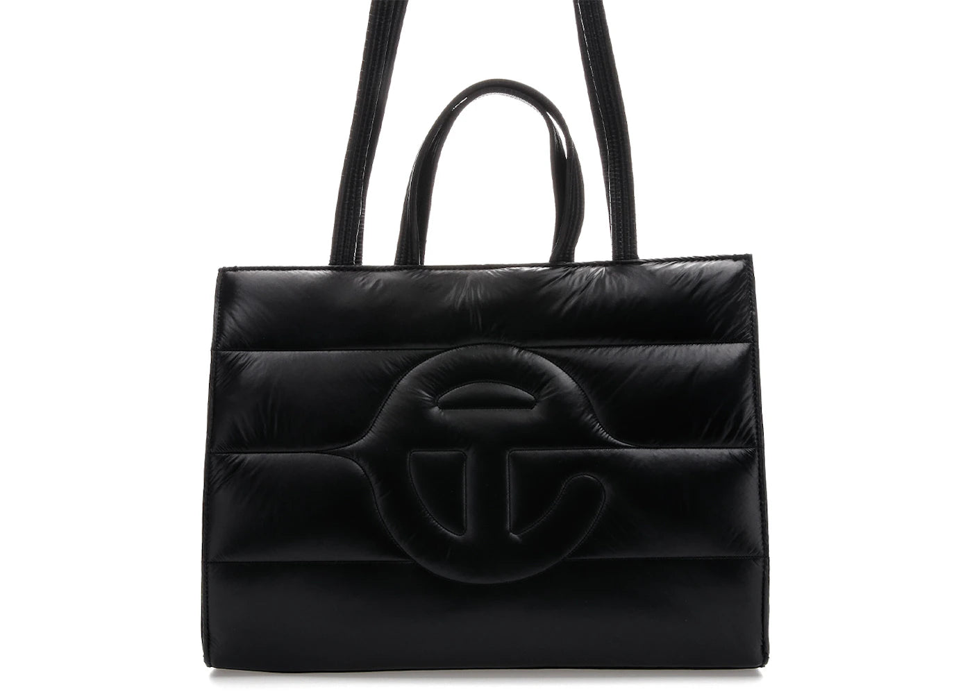 Telfar x Moose Knuckles Puff Shopper Tote Medium Black